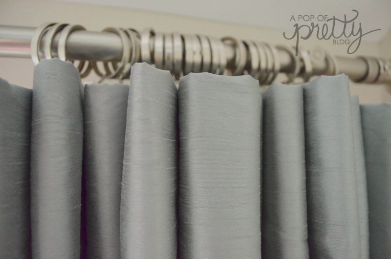 Curtain Hack Tutorial (No Sew) Grommet Curtains to Pleated Drapes A