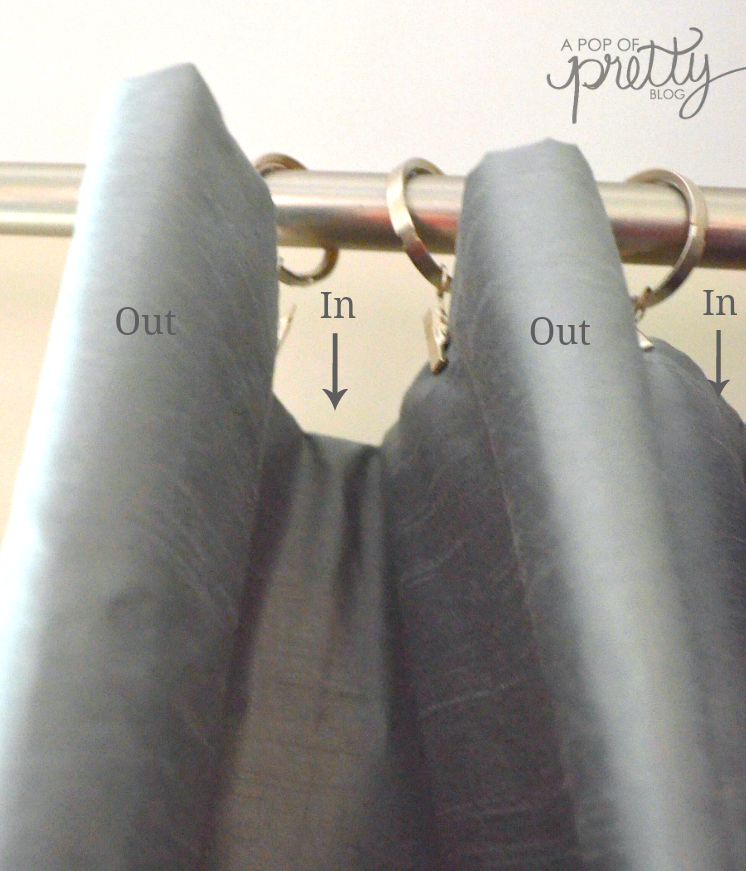 Curtain Hack Tutorial (No Sew) Grommet Curtains to Pleated Drapes A