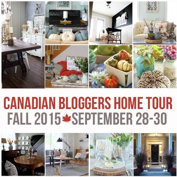 Canadian Bloggers Home Tour Fall 2015