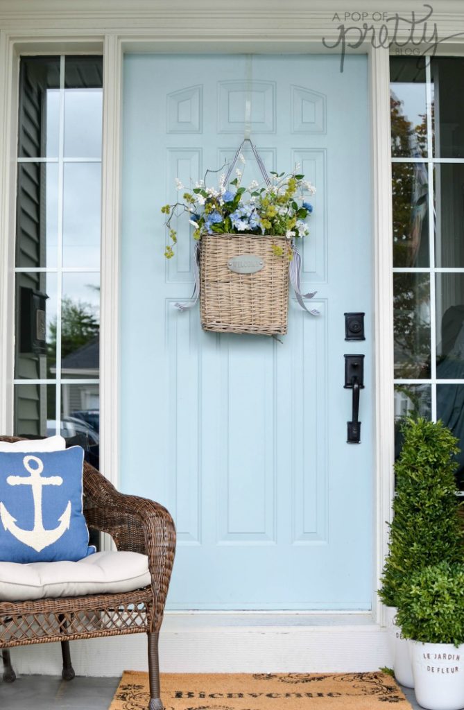 summer decorating ideas - front porch