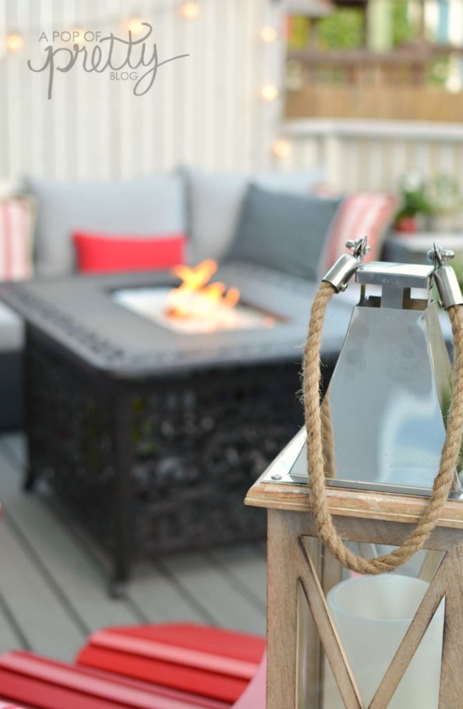 summer decorating outdoor living room