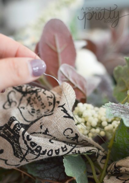 diy fall wreath floral