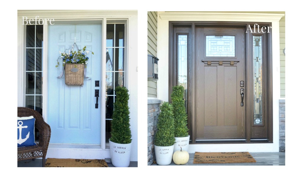 Our New Craftsman Front Door from Masonite - My Dream Door