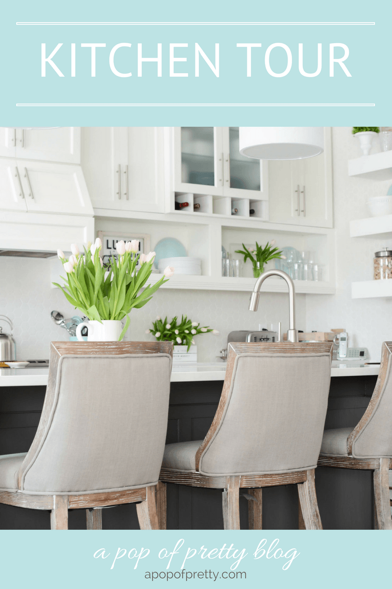 Two tone cabinets in kitchen