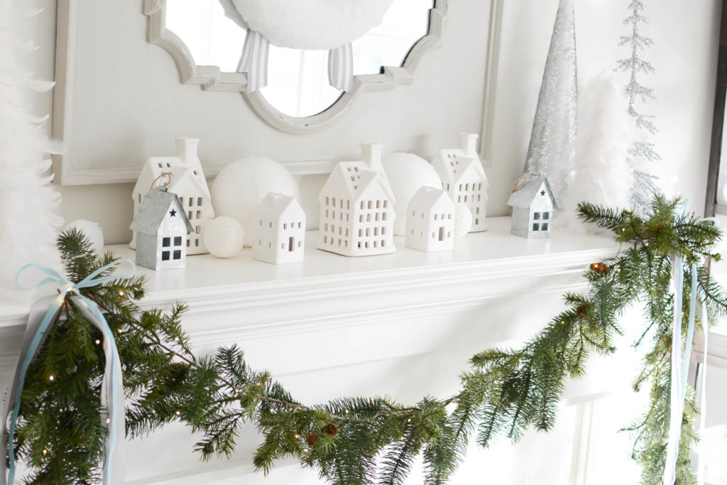 Simple White Christmas Home Tour 2018 - A Pop of Pretty Blog