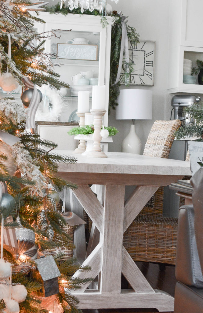 White Christmas Theme Decor Tips + Ideas (Home Tour) - A Pop of Pretty