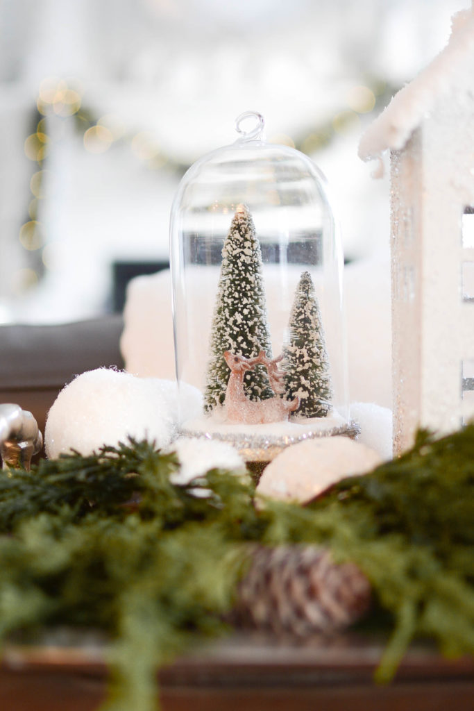 White Christmas Theme Decor Tips + Ideas (Home Tour)  A Pop of Pretty