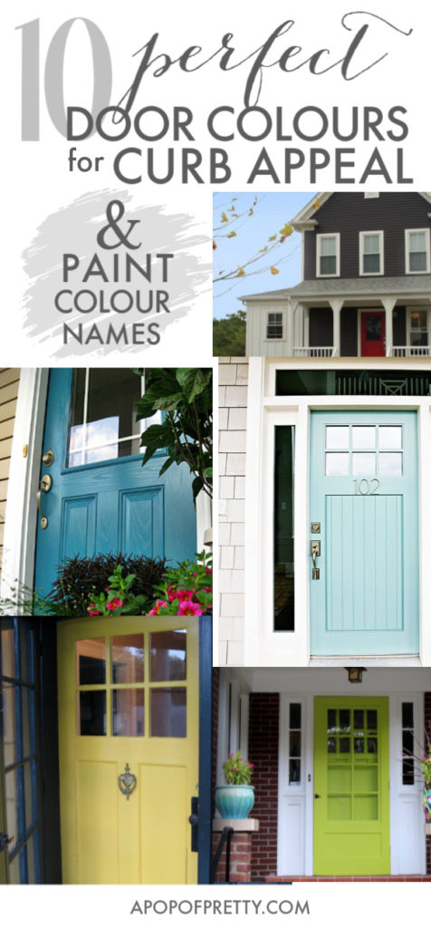 paint colours for front door