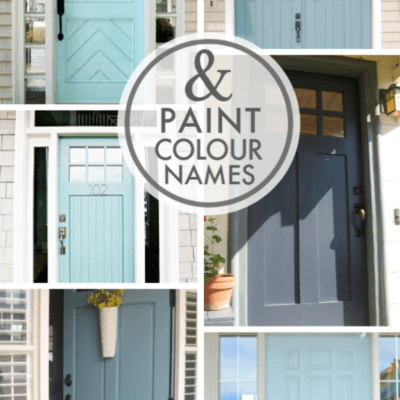 10 Pretty Blue Front Door Colour Ideas (Paint Names)
