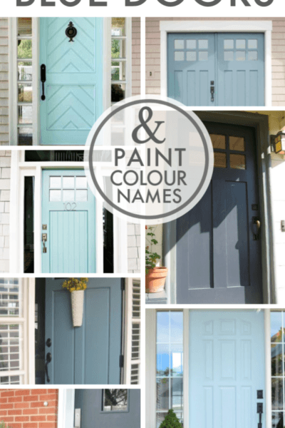 best blue door paint colours