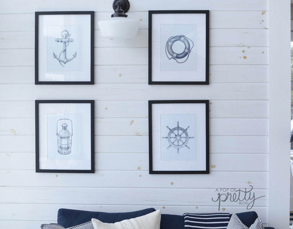 white wash shiplap walls tutorial - how to step by step