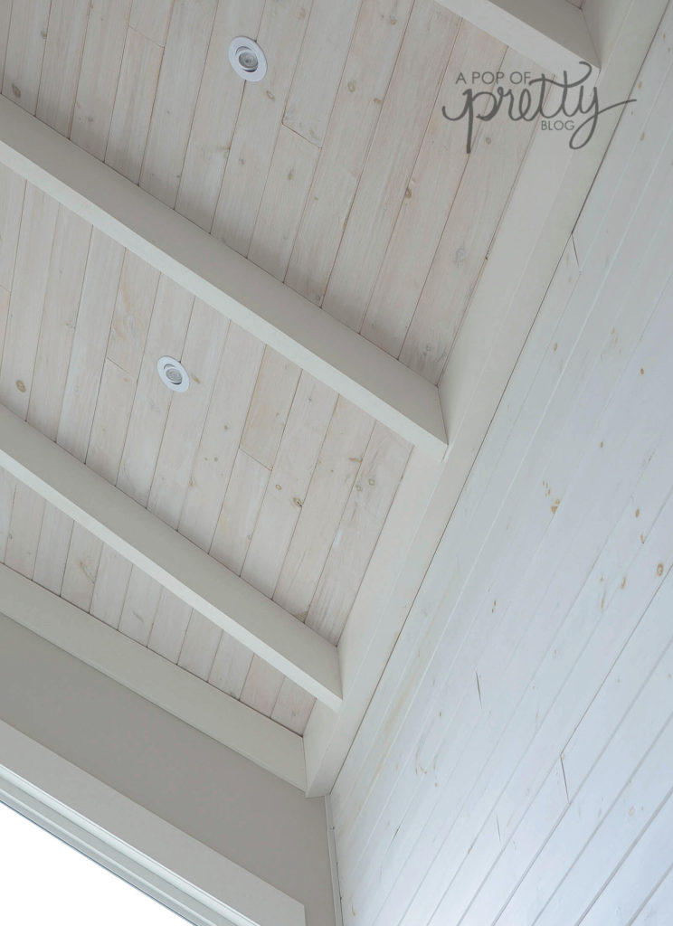 white wash shiplap how to