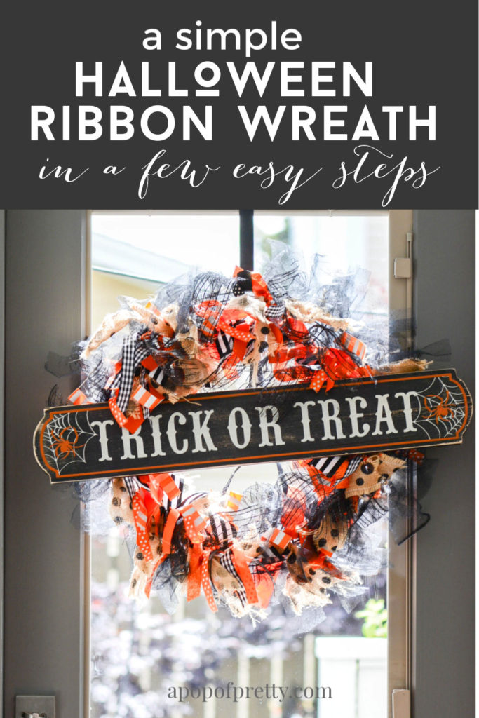 How to make a tied ribbon wreath for any season