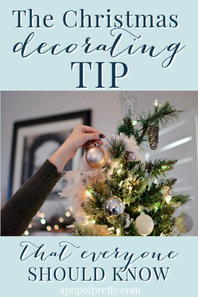 Christmas decorating tip