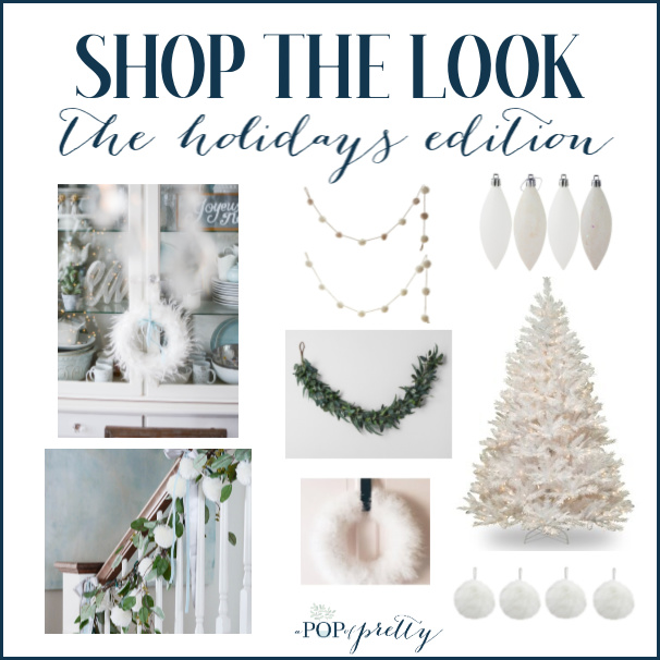 white Christmas decorations where to buy