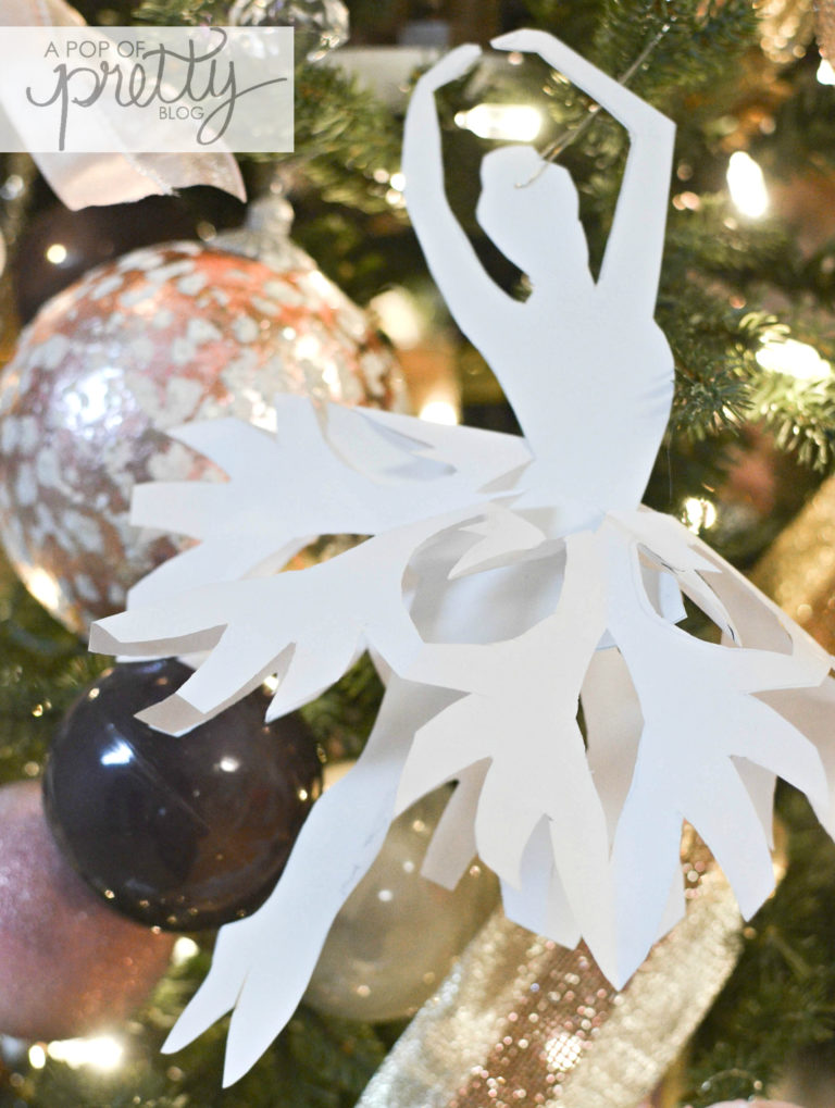 Nutcracker Themed Christmas Tree (Sugar Plum Fairy) A Pop of Pretty