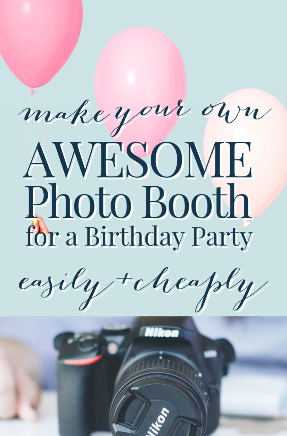 how to make a photo booth