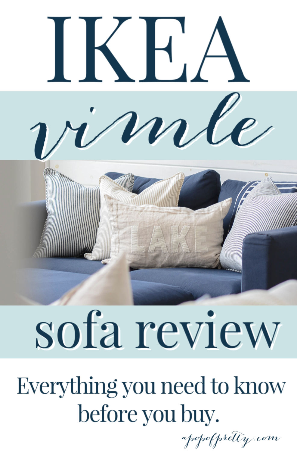 IKEA Vimle Sofa Review - Everything you need to know.