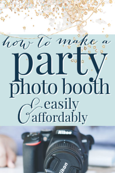 how to make a photo booth