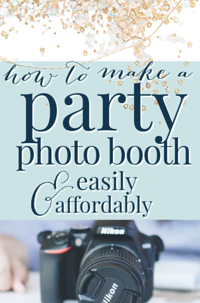 how to make a photo booth