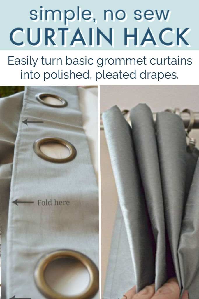 Grommet Curtains To Pleated Ds, Can You Hang Grommet Curtains With Rings