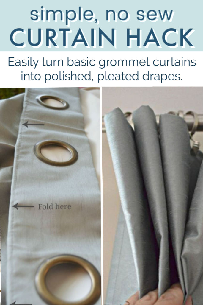 How to Add Grommets to Curtain Panels  Curtains, No sew curtains, Diy  curtains