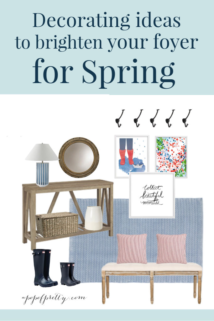 foyer decor ideas for Spring