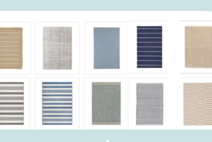 stylish affordable outdoor rugs