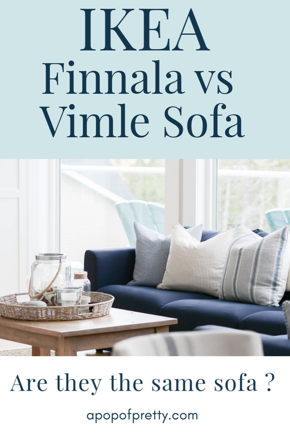 IKEA Vimle Sofa Review (Finnala) What To Know A Pop of Pretty