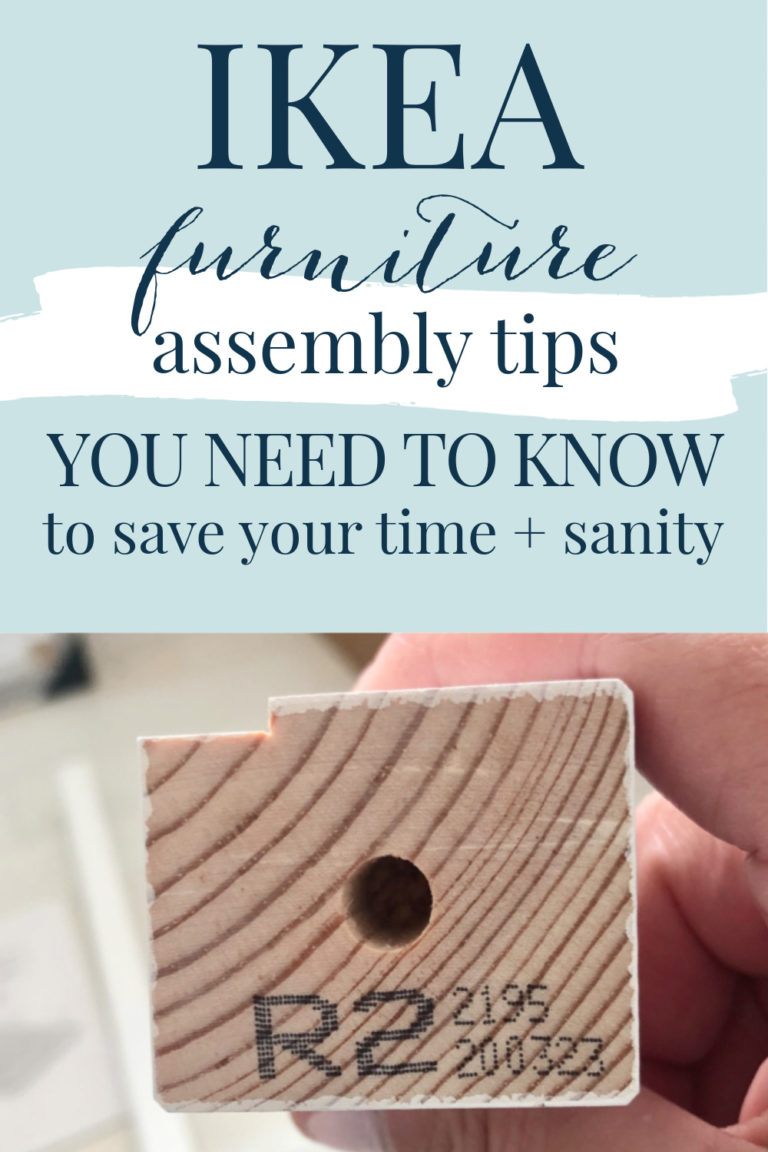 IKEA Assembly Tips that Save Time + Sanity A Pop of Pretty