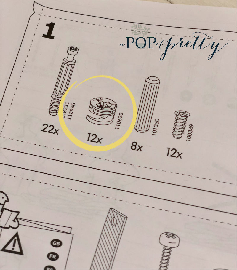 IKEA cam lock fastener troubleshoot