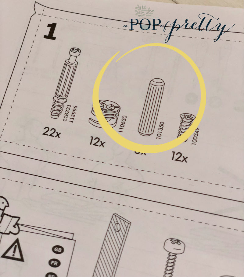 IKEA wooden dowel troubleshoot