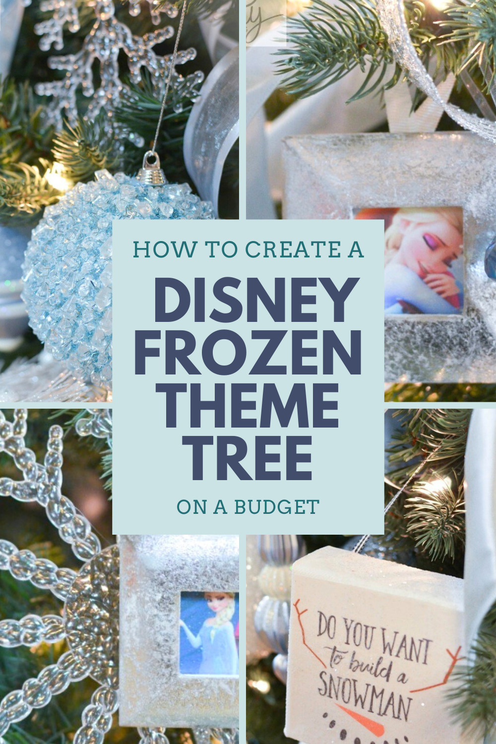 Frozen christmas deals tree