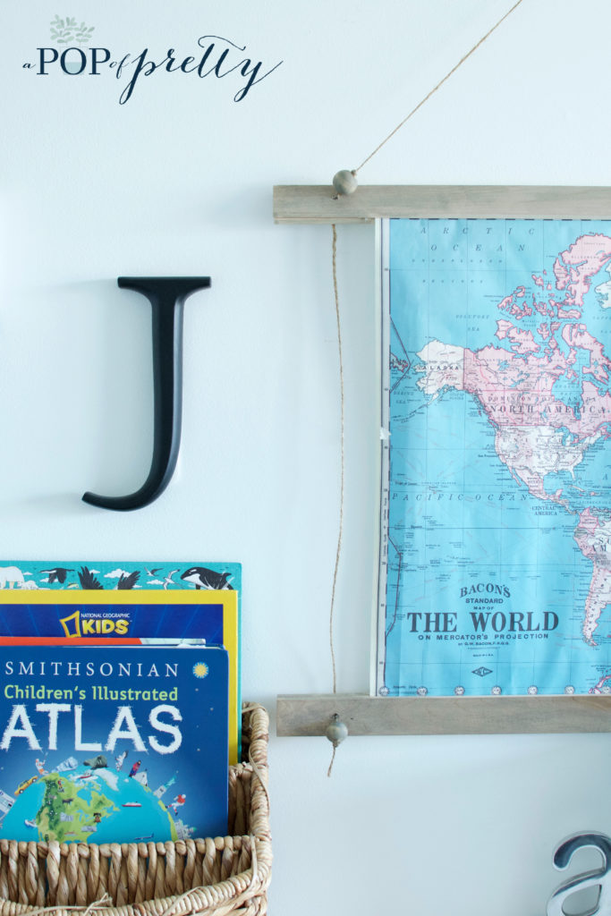 map wall decor