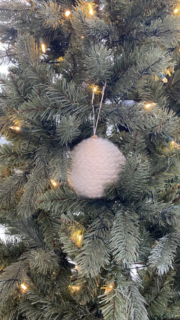 best placement for big Christmas tree ornaments