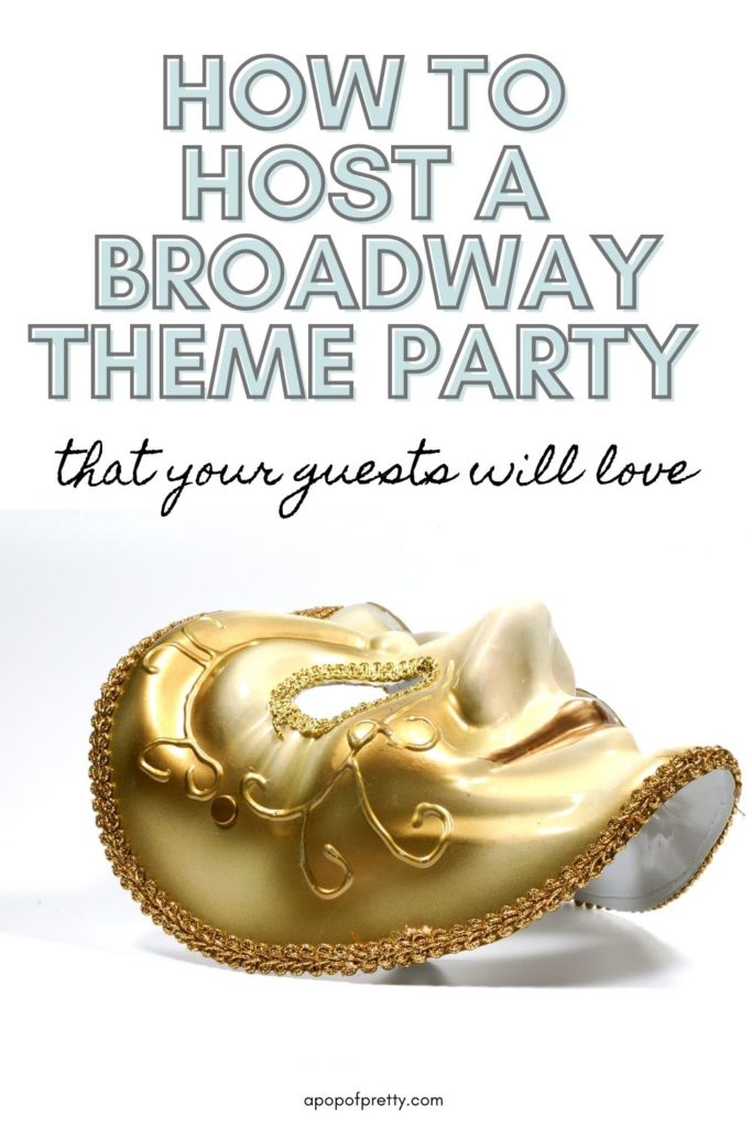 broadway themed party - things to do New Year's Eve