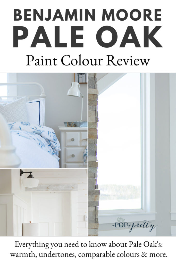Benjamin Moore Pale Oak Review A Pop Of Pretty - Benjamin Moore Pale Oak Paint Colour Chart