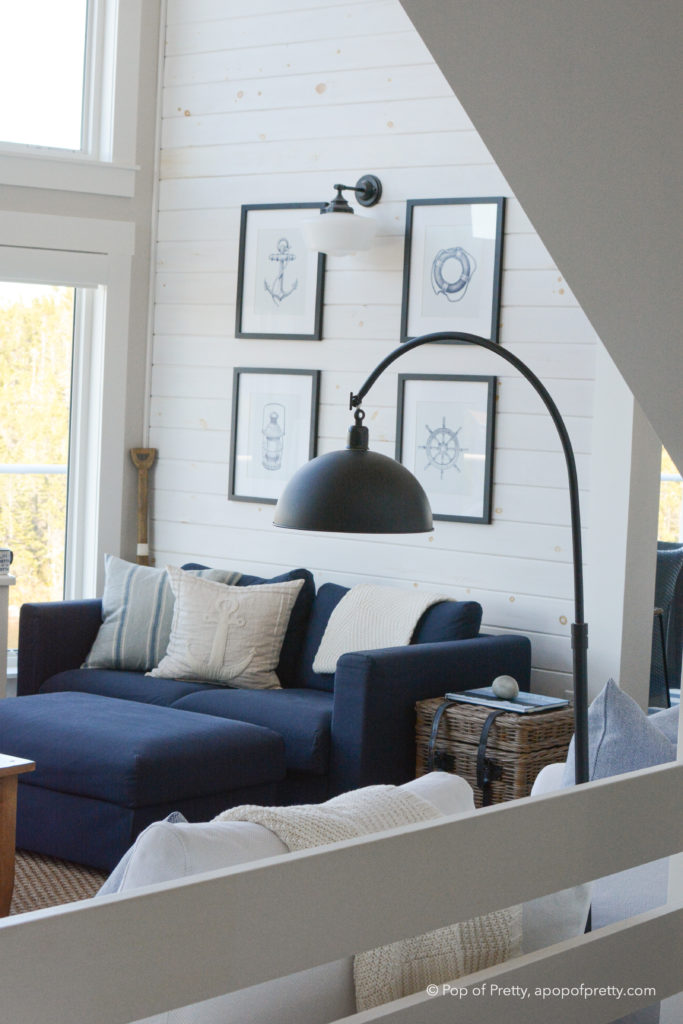 coastal cottage living room