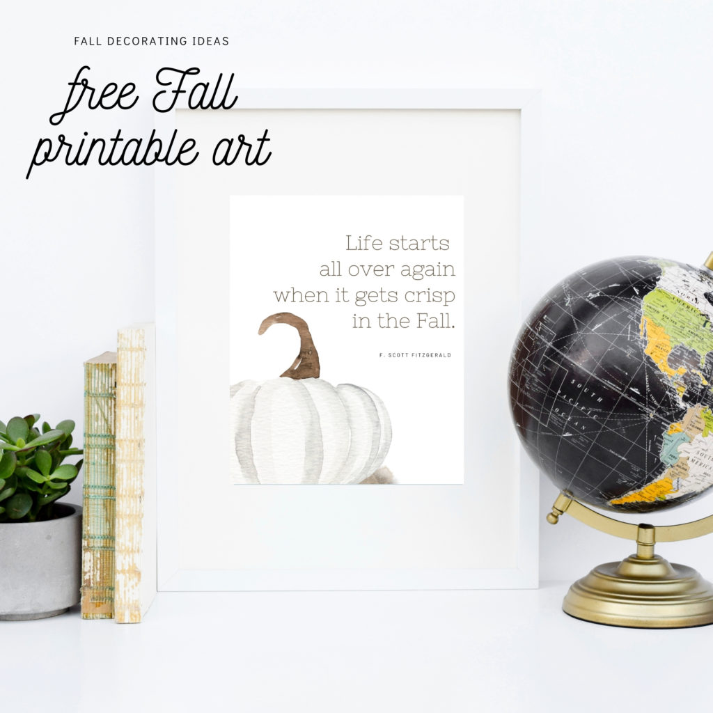 Fall printable