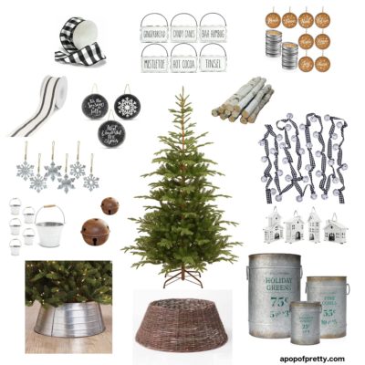 Farmhouse Christmas Tree (How to create)